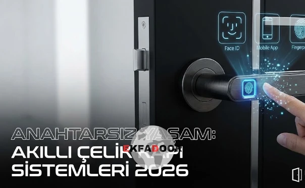Anahtarsız Yaşam: Akıllı Çelik Kapı Sistemleri ve Teknolojileri