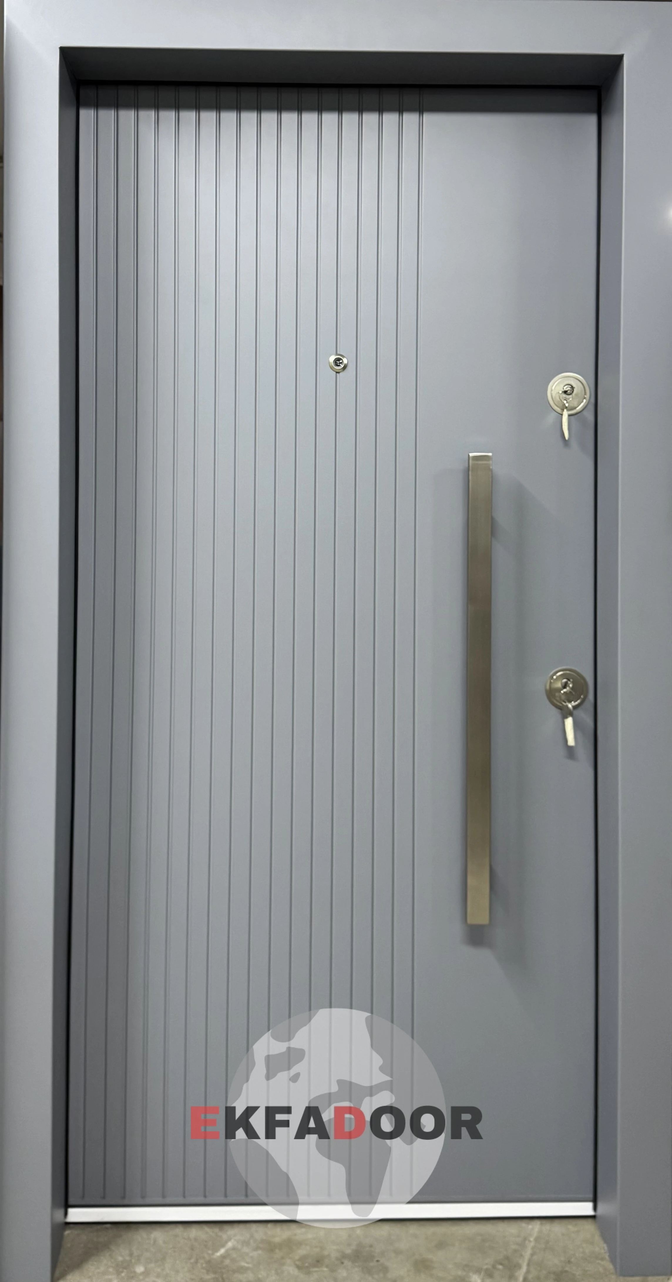 Ekonomik Çelik Kapılar E-0006 Modeli - EkfaDoor