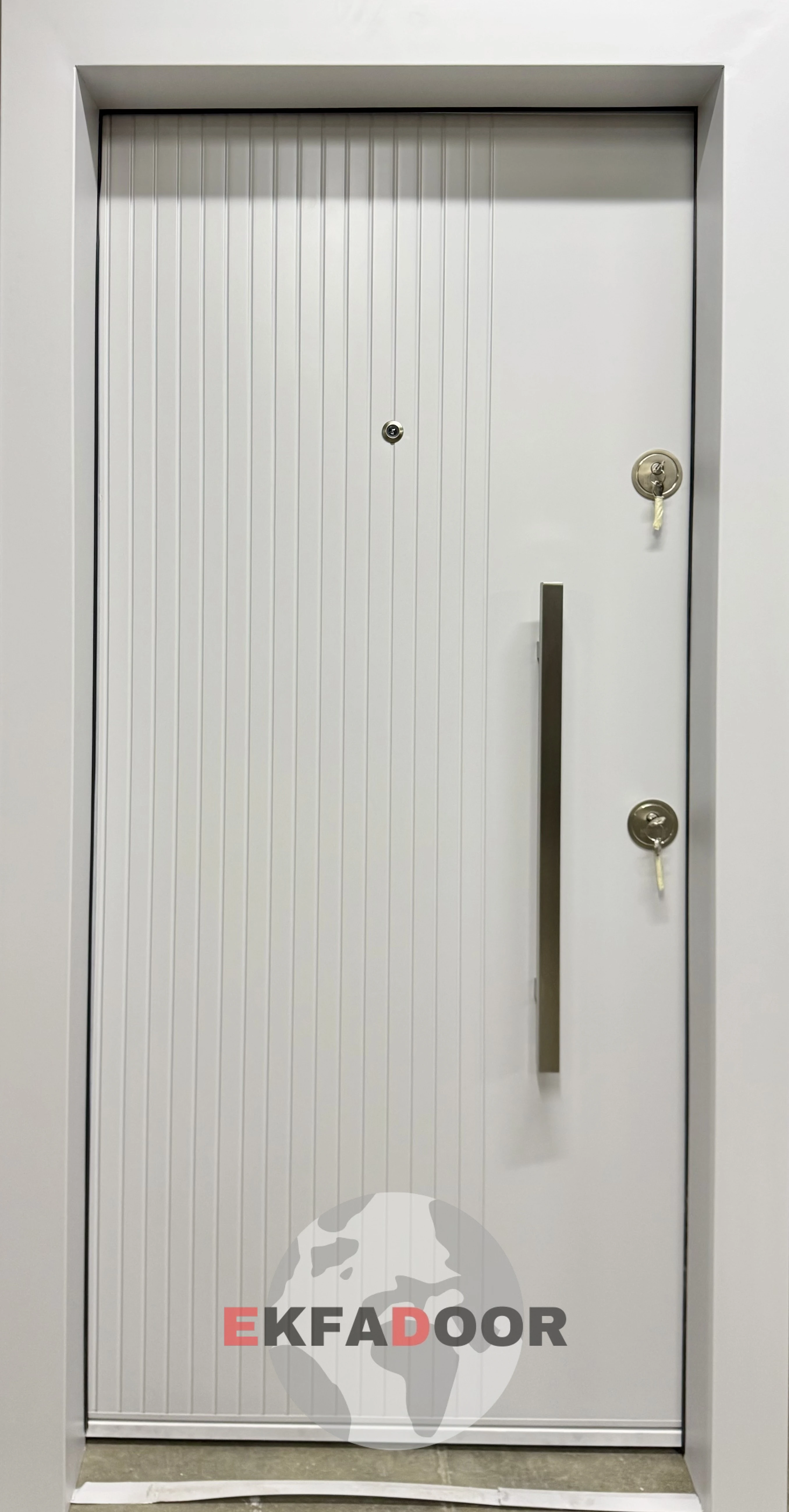 Ekonomik Çelik Kapılar E-0005 Modeli - EkfaDoor