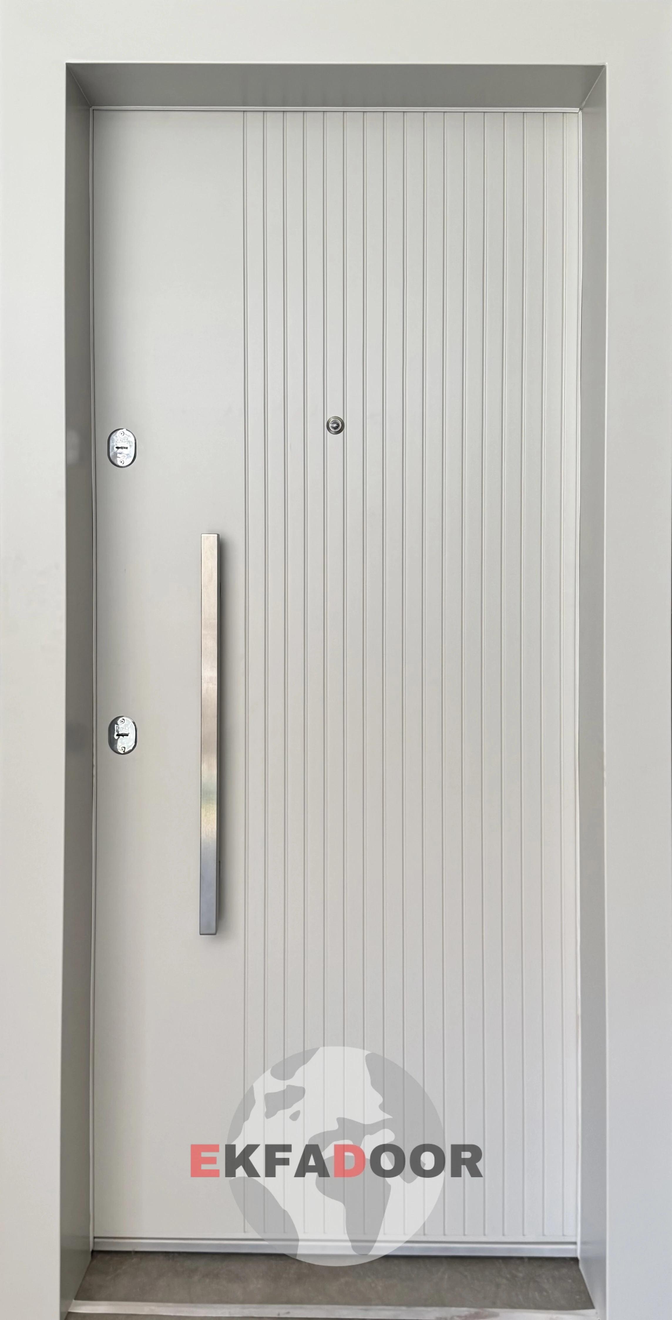 Ekonomik Çelik Kapılar E-0015 Modeli - EkfaDoor