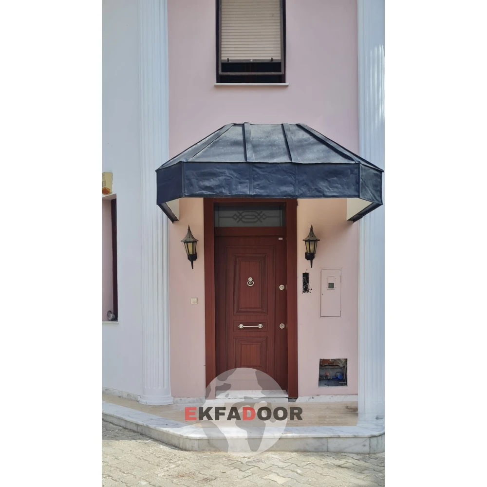 Dış İklim Kompozit ve Compact Lamine Çelik Kapılar KC-0048 Detay Görünümü 3