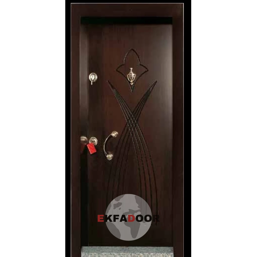 Ekonomik Çelik Kapılar E-0028 Modeli - EkfaDoor