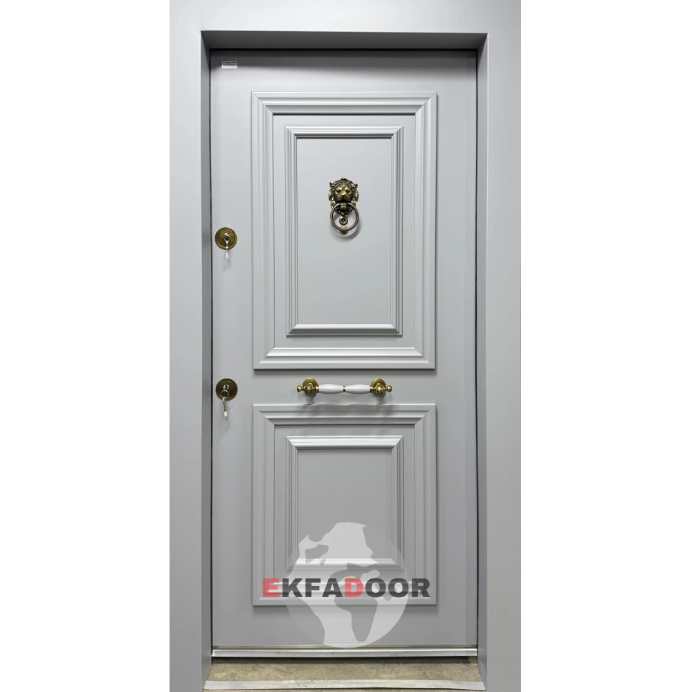 Ekonomik Çelik Kapılar E-0031 Modeli - EkfaDoor