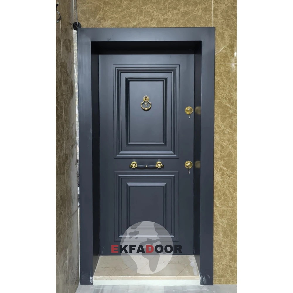Ekonomik Çelik Kapılar E-0032 Modeli - EkfaDoor