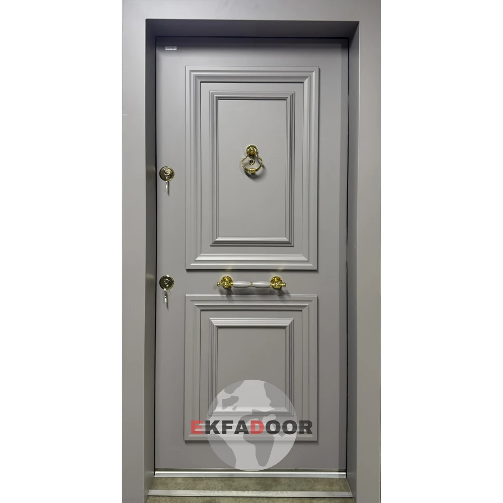 Ekonomik Çelik Kapılar E-0035 Modeli - EkfaDoor