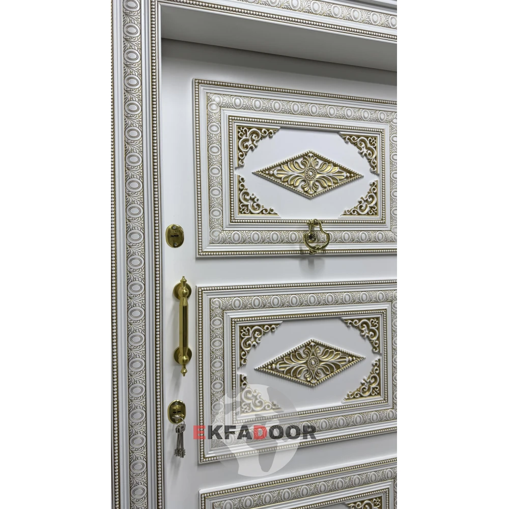 Klasik Çelik Kapılar K-0025 Detay Görünümü 2