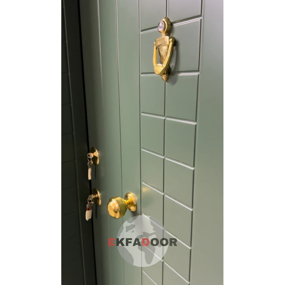 Modern Çelik Kapılar M-0043 Detay Görünümü 2