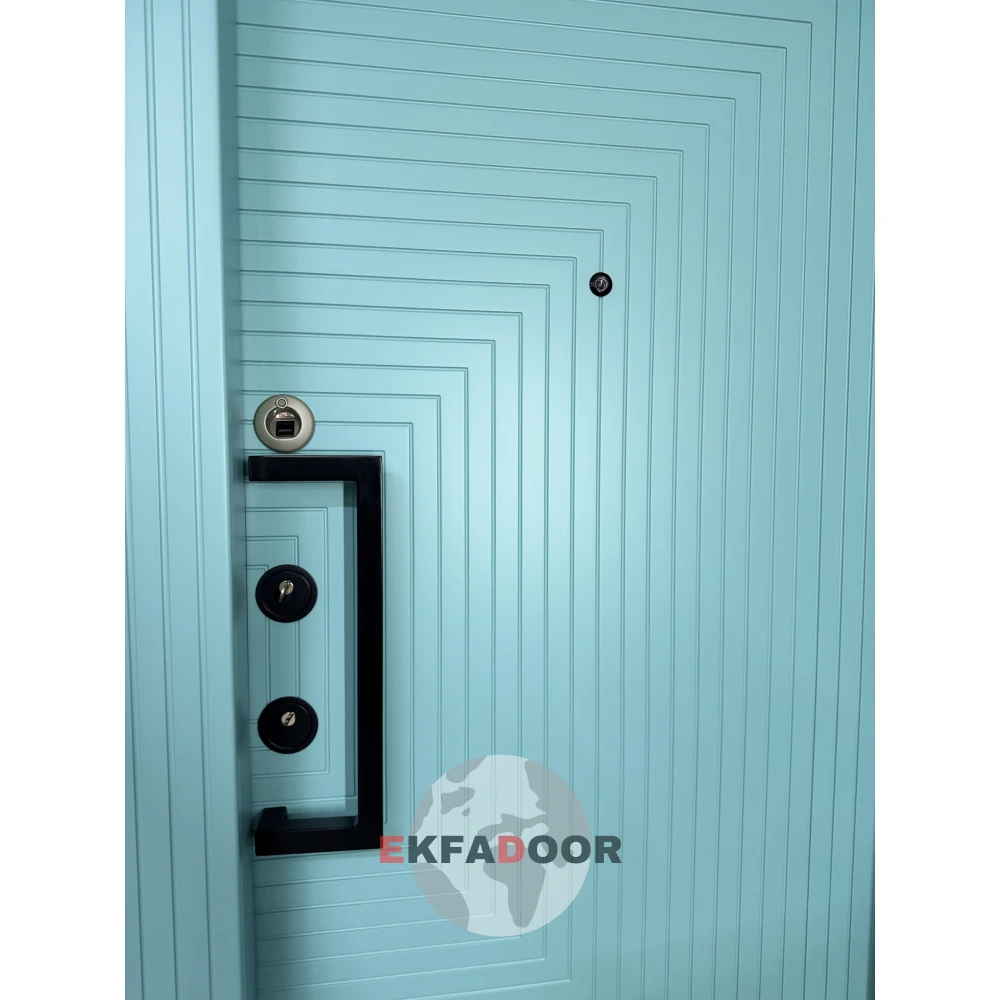 Modern Çelik Kapılar M-0051 Detay Görünümü 2