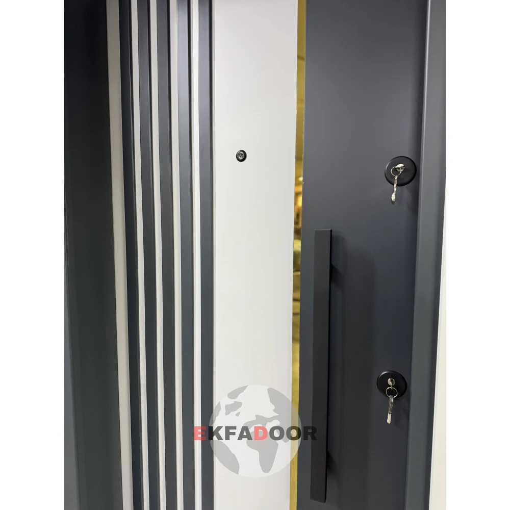 Modern Çelik Kapılar M-0069 Detay Görünümü 2
