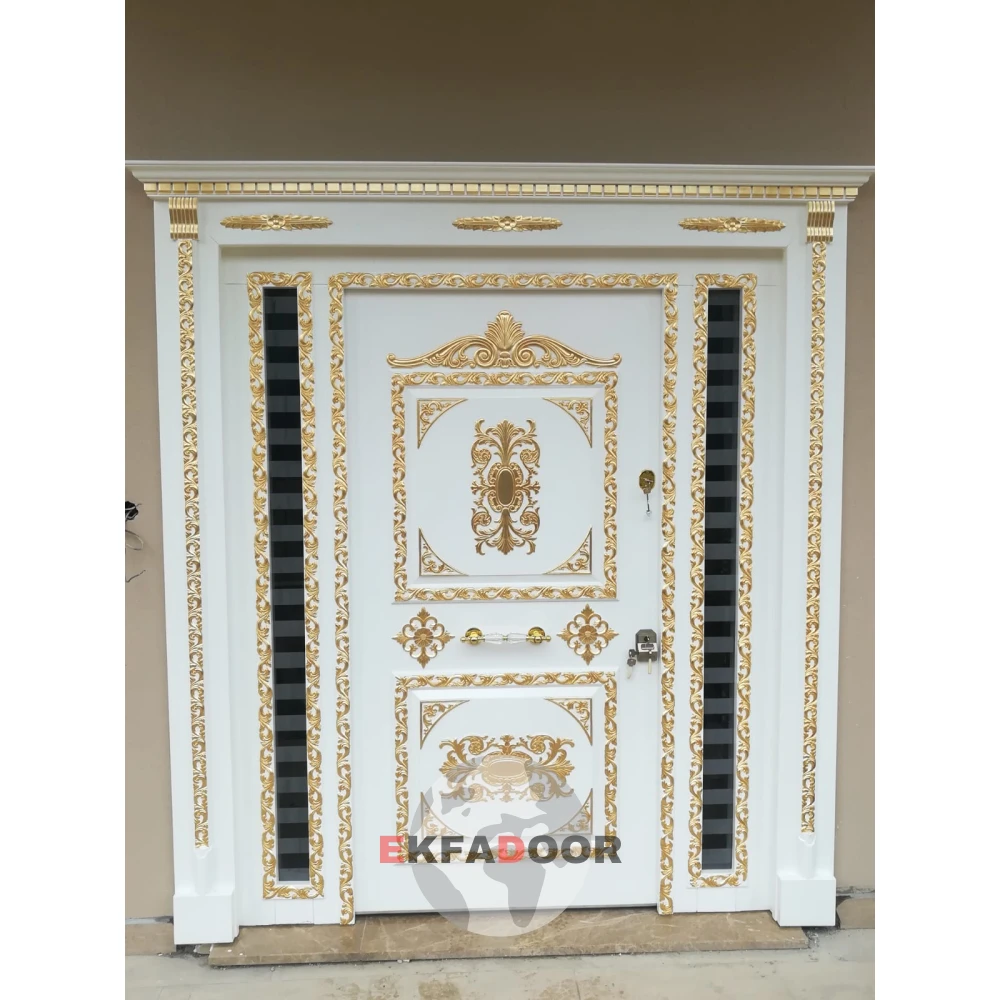 Villa ve Apartman Giriş Kapıları VB-0104 Detay Görünümü 2